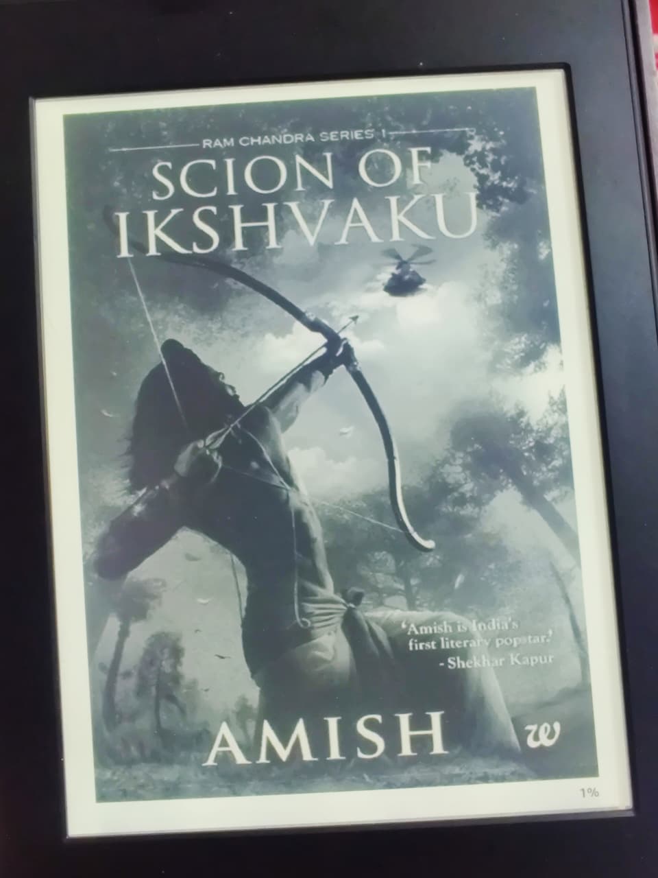 Scion of Ikshvaku by Amish Tripathi book cover Ram Chandra series review